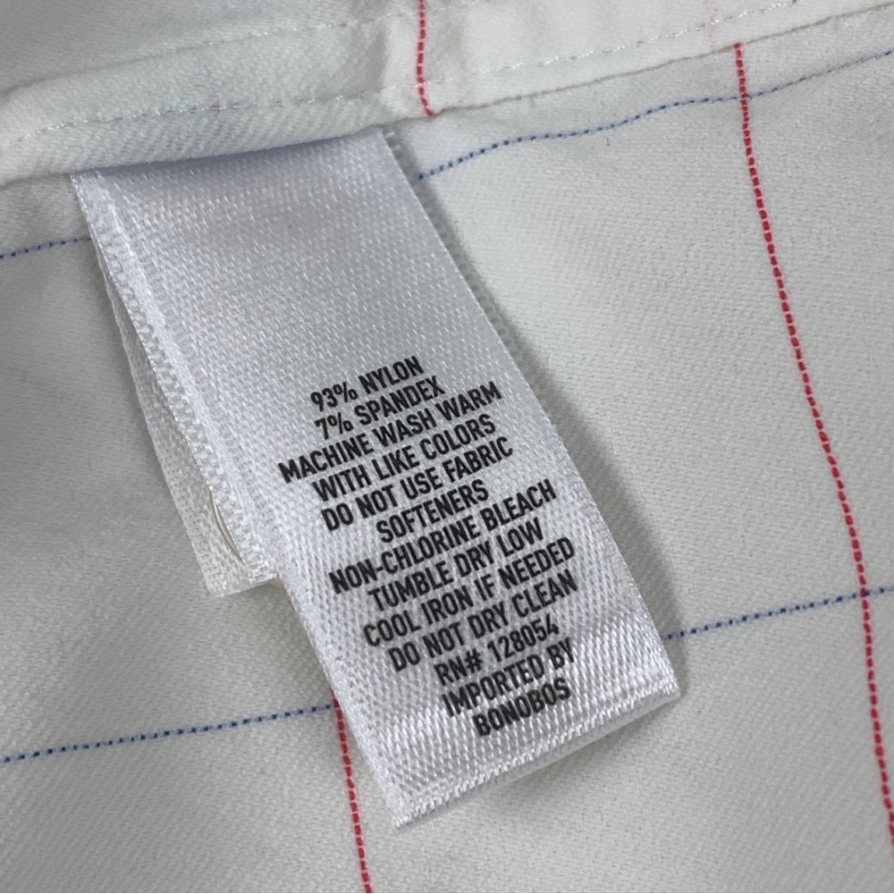 Bonobos Blue And Red Windowpane Tech Button Down … - image 4